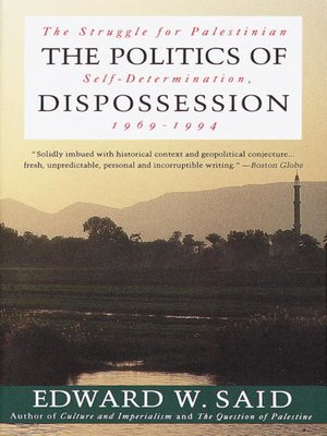 cover image of The Politics of Dispossession